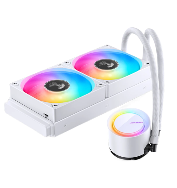 Система жидкостного охлаждения JONSBO TG-240 White