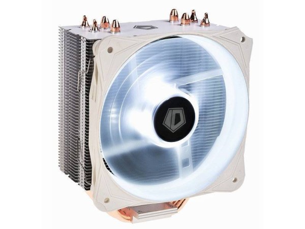 Кулер CPU ID-Cooling SE-214L-SNOW_V2 (универсальный, 150W, 14.2-30.6 dB, 500-1800 rpm, 130мм, 4pin, медь+алюминий, белая