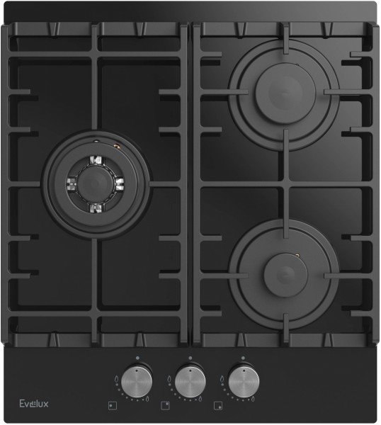 Встраиваемая варочная панель газовая EVELUX HEG 450 BG