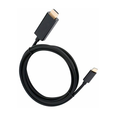 Кабель-адаптер USB 3.1 Type-Cm --> HDMI A(m) 3840x2160@30Hz, 1m VCOM