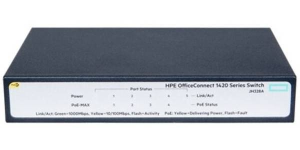 HPE 1420 5G PoE+ (32W) Switch