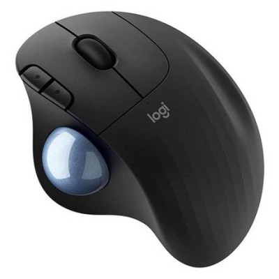 Logitech Трекбол Ergo M575, оптическая, беспроводная, USB, графитовый.