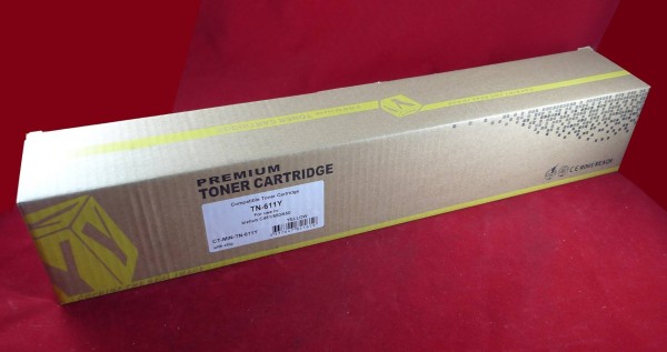 Тонер Konica-Minolta bizhub C451/C550/C650 TN-611Y yellow (туба 390г) ELP Imaging®