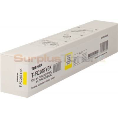 Тонер-картридж Toshiba ES262CP/263CP/222CS/224CS/263CS/264CS  T-FC26SY6K  желтый (o)