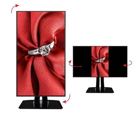 МОНИТОР 31.5" Viewsonic VP3268-4K Black с поворотом экрана (IPS, LED, 3840x2160, 5 ms, 178°/178°, 350 cd/m, 20M:1)