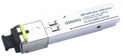 Модуль OSNOVO SFP-S1SC12-G-1550-1310