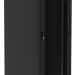 Напольный 19" серверный шкаф MIROTEK 42U,ширина 600мм, глубина 1050мм, двери вентилируемые 86%перфорации: спереди одностворчатая, сзади двухстворчатая,грузоподъемность 1500кг, ролики, цвет RAL9005 (черный) MIROTEK МИР MIR3100