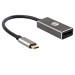 Aдаптер USB 3.1 Type-Cm --> DP(f) 4K@60Hz, Aluminum Shell, VCOM<CU422MB> VCOM USB 3.2 Type-C (m) - DisplayPort (f