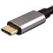 Aдаптер USB 3.1 Type-Cm --> DP(f) 4K@60Hz, Aluminum Shell, VCOM<CU422MB> VCOM USB 3.2 Type-C (m) - DisplayPort (f