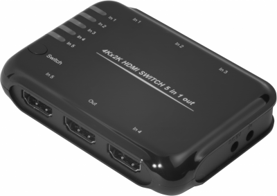 Greenconnect Переключатель HDMI 5 к 1 серия Greenline Greenconnect Переключатель Greenline HDMI 4Kx2K 5 к 1