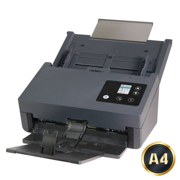 Сканер Avision AD380N A4, 800 стр./мин., дуплекс, автоподатчик 100 листов, 600 dpi, USB, Ethernet