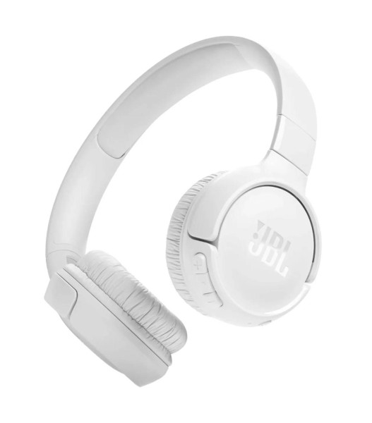 JBL Наушники Tune 520BT, Bluetooth v.5.3, накладные, белый.