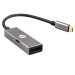 Aдаптер USB 3.1 Type-Cm --> DP(f) , 4K@60Hz, PD charging, Aluminum Shell, VCOM <CU453> VCOM USB 3.2 Type-C (m) - DisplayPort (f)