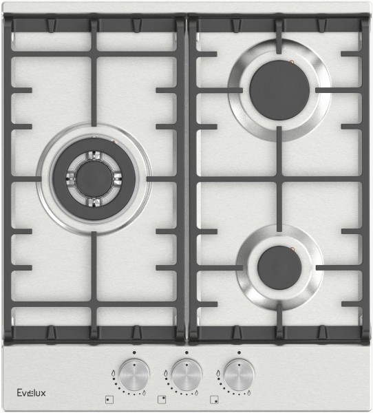 Встраиваемая варочная панель газовая EVELUX HEG 450 X