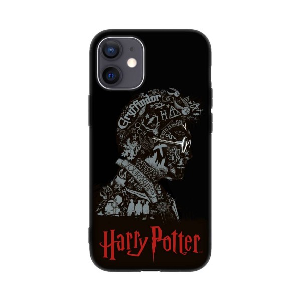 Deppa Чехол TPU для Apple iPhone 12 mini, черный, HP Potter