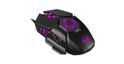 SVEN Игровая мышь RX-G880 (6+1кл. 400-7000 DPI, ПО, вентилятор, подсветка, игров. упак)