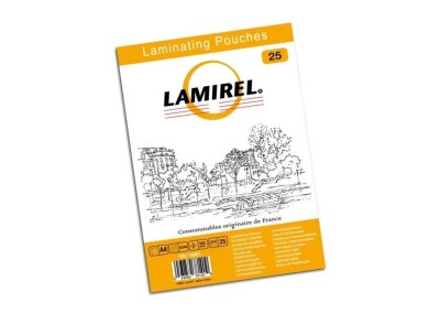 Пленка для ламинирования  Lamirel А4, 100мкм, 25 шт.