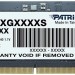 Модули памяти для ноутбука Patriot PSD58G560041S