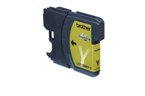 Картридж Brother LC1100_HYY DCP-6690CW желтый (Yellow), 750 стр. (5% заполнение)