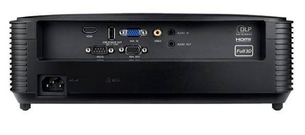 Проектор Optoma W400LVe (DLP, WXGA 1280x800, 4000Lm, 25000:1, HDMI, 1x10W speaker, 3D Ready, lamp 15000hrs, Black, 3kg)